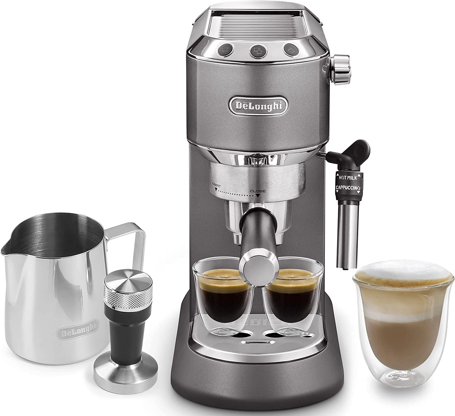 De’Longhi Icona Metallics Pump Espresso Machine EC785