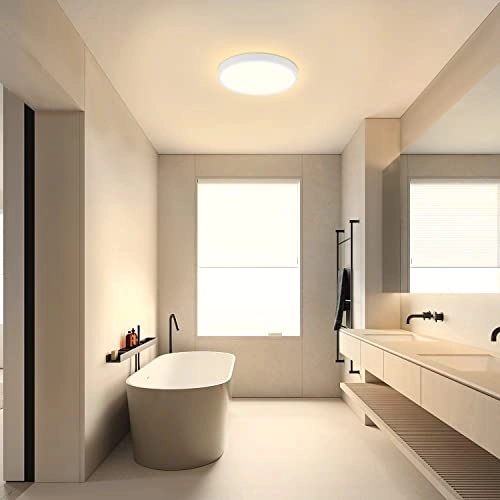 LED Bathroom Ceiling Light - 3000K No