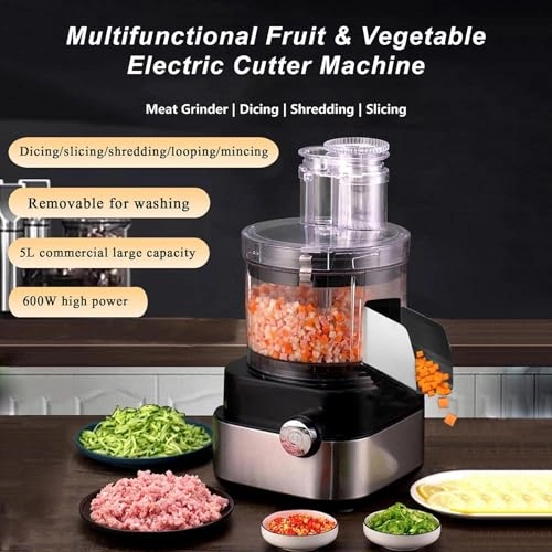 Commercial Food Processor - 5L Electric