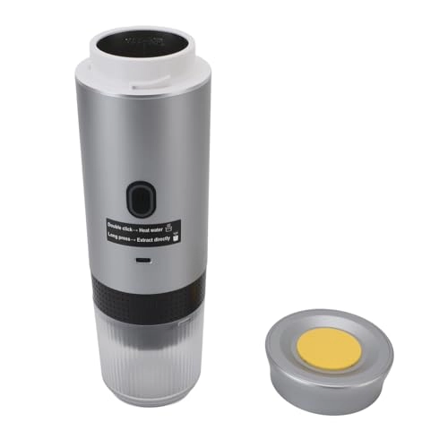 Portable Electric Coffee Machine - 7500mAh rechargeable battery Stainless Steel