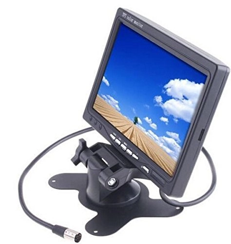 Foldable Car Monitor - 7 Inches + Car Backup Camera - Wireless Night Vision 800(H) x RGB x 480(V)