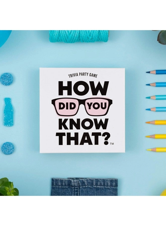 How did You Know That? - English