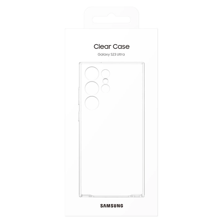 Clear Cover Clear Case for Galaxy S23 Ultra