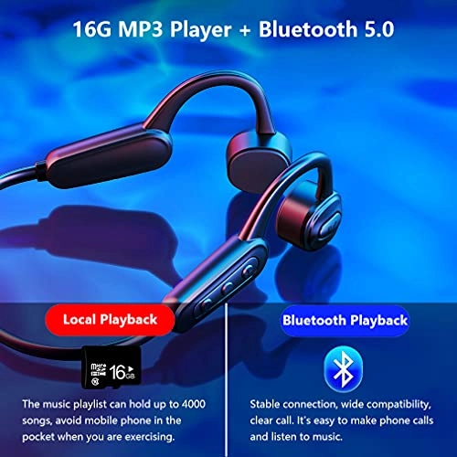 Bone Conduction Earphones Wireless Earphone