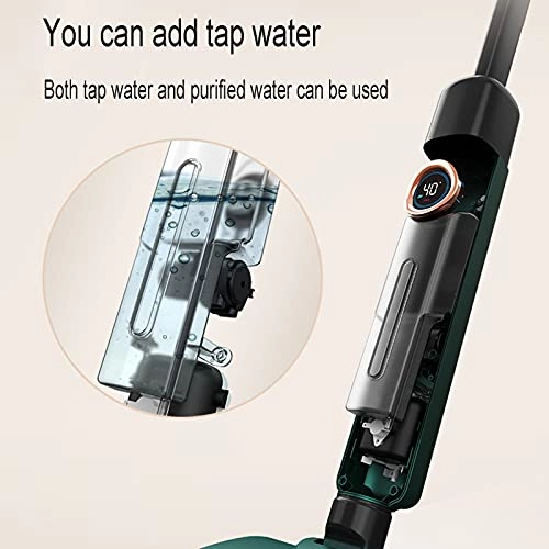 Handheld Steam Mop Cleaner - Silver 1 Mop Pad Flat mop