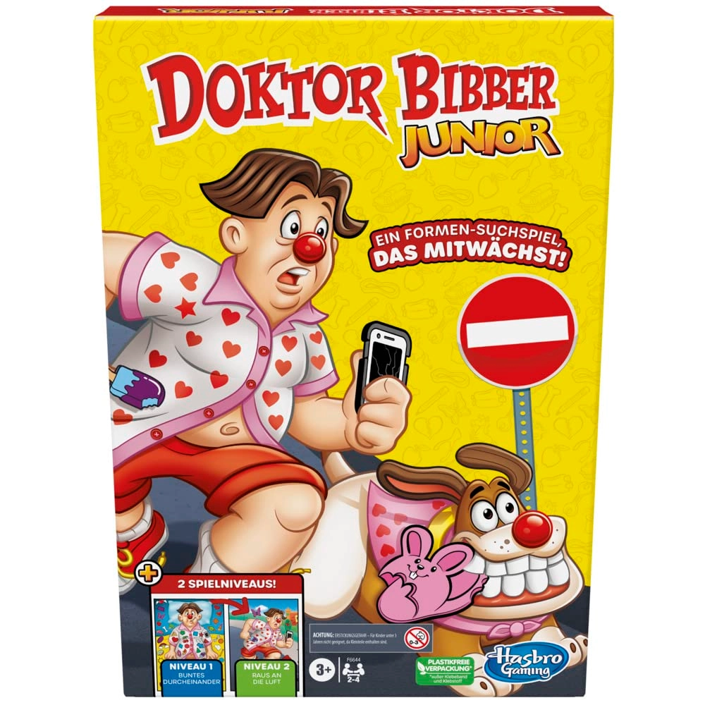Hasbro Gaming Doctor Bibber Junior - 3 years and up