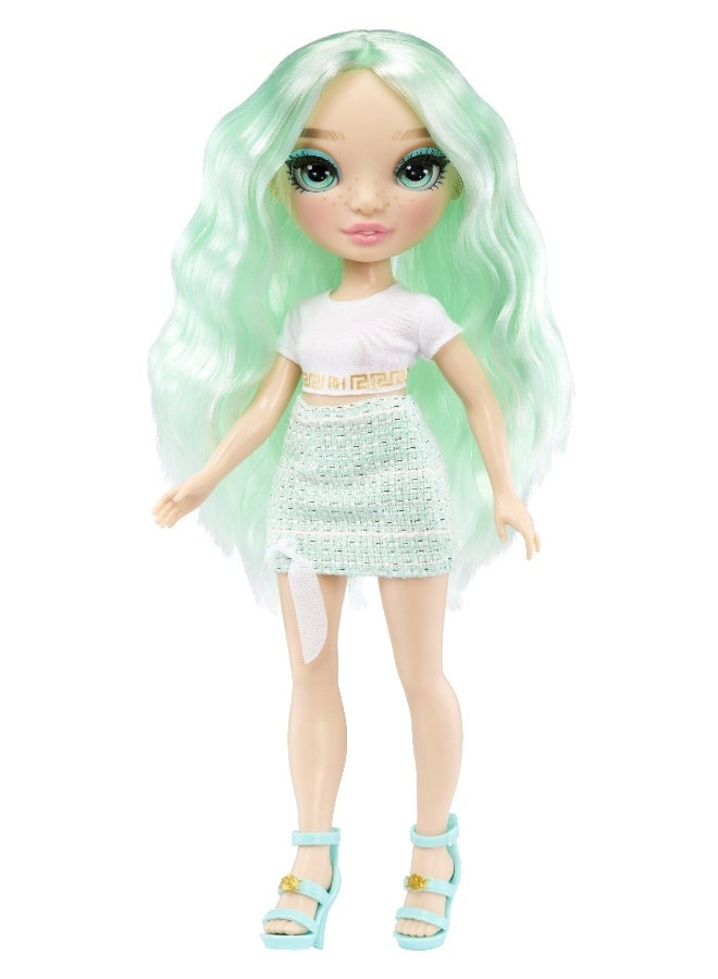 Rainbow High Minton Fashion Doll - one simplified outfit one pair of shoes