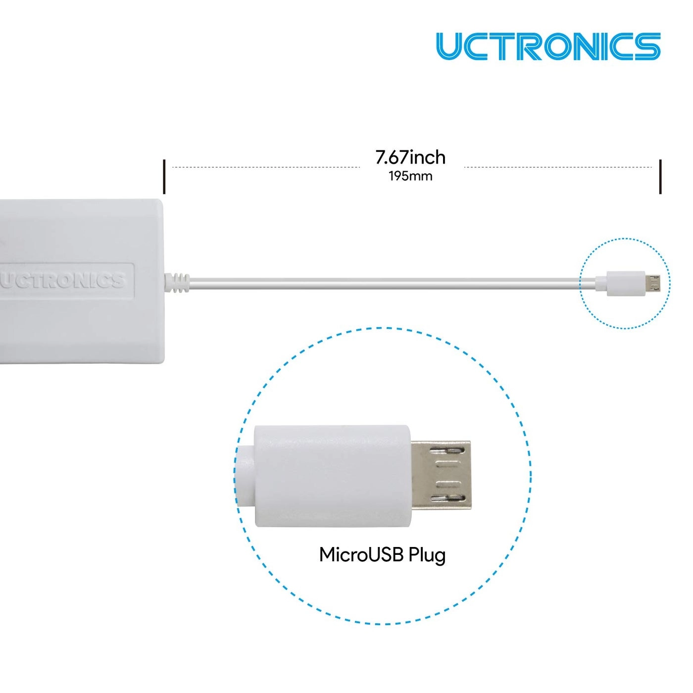 Micro USB Ethernet/PoE Adapter