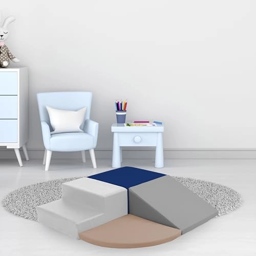 First Steps Corner Climber - 4-Piece Navy Neutral