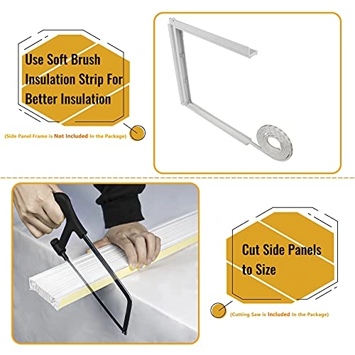Window AC Side Panels - 5.86E+3 Watt