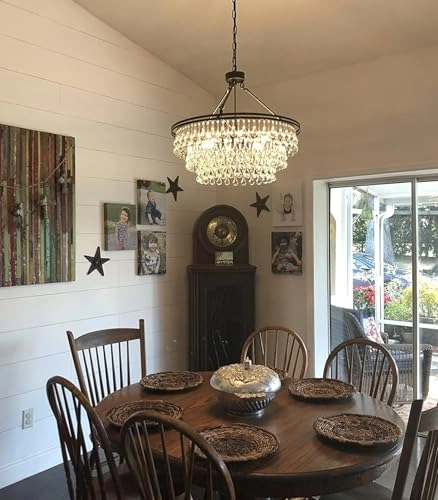 Crystal Chandelier - Dimmable