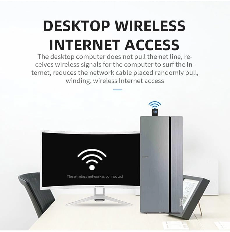 USB WiFi and Bluetooth Adapter - 2.4 GHz