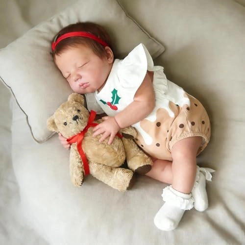 LOULOU Reborn Baby Doll - 20 Inch Vinyl Girl Ages 3+