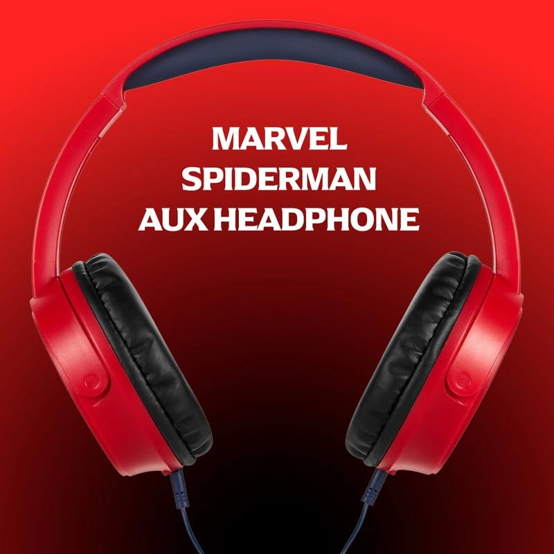 Spiderman On-Ear Headphones Wired Headphone