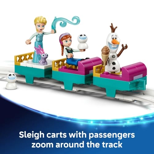 Disney Frozen Elsa's Ice Castle & Snow Ride Adventure (43281)