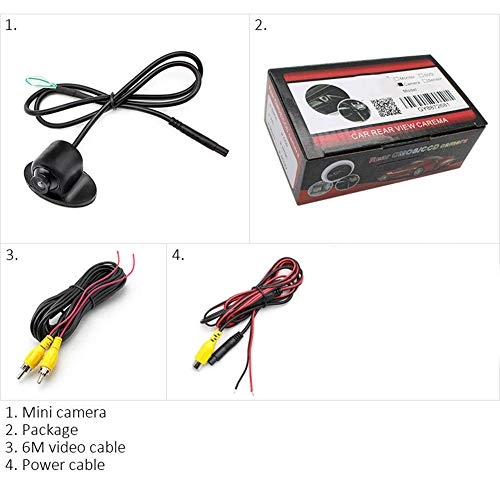Car Rear View Camera - Night vision 648 x 488 pixels