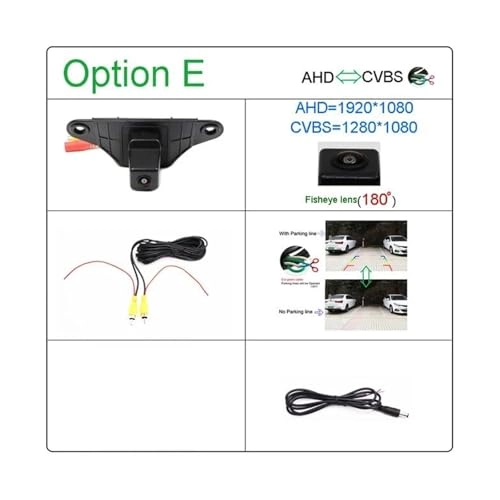 Car Rear View Camera - Night vision 1920 x 1080P