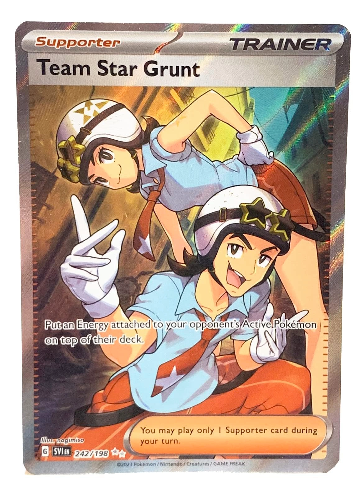Pokémon Team Star Grunt 242/198 - 1pcs