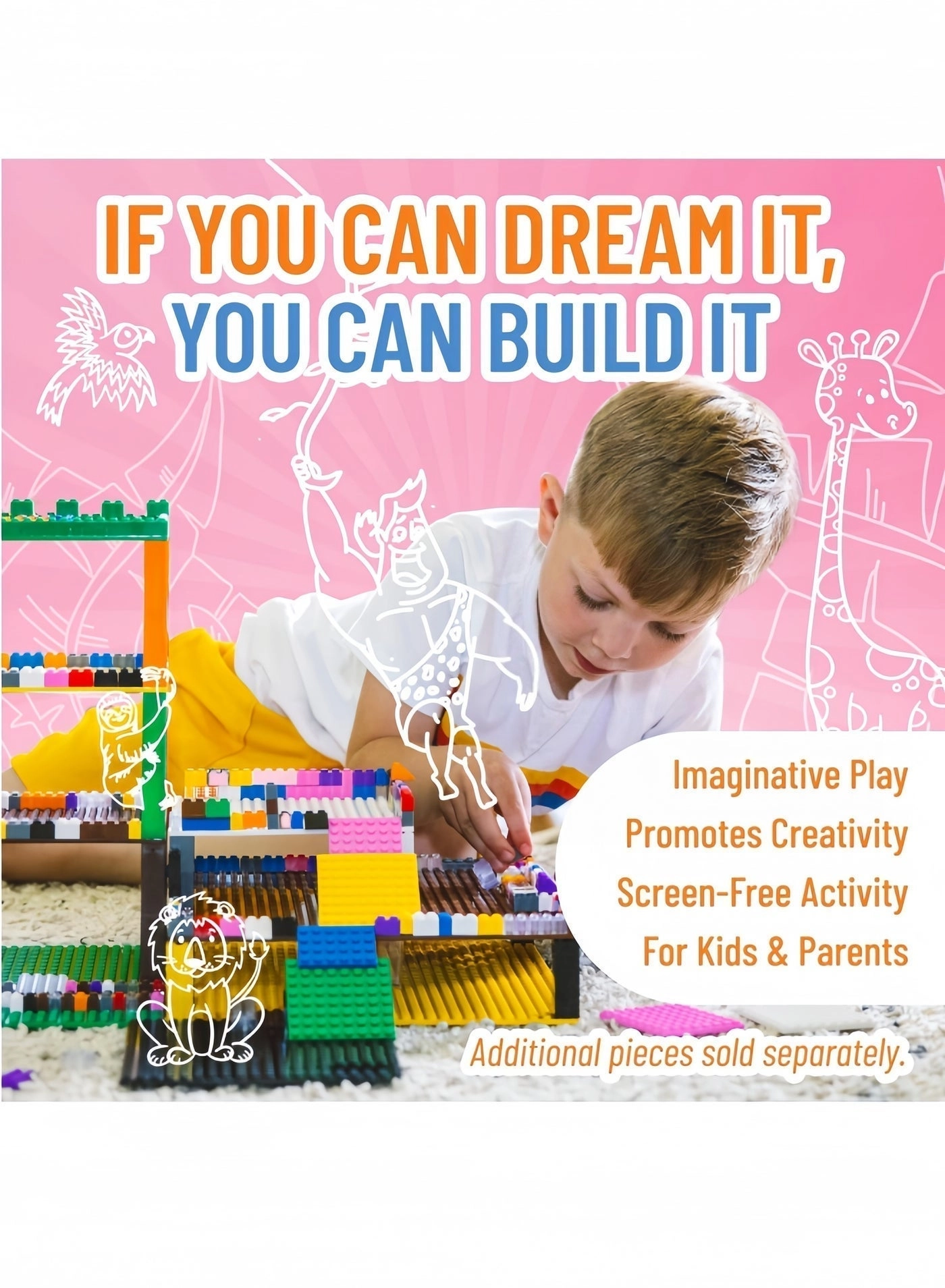 Building Blocks - 1000 pcs