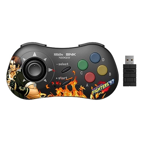 8Bitdo NEOGEO Wireless Controller - Classic Click-Style Joystick Windows Android NEOGEO mini