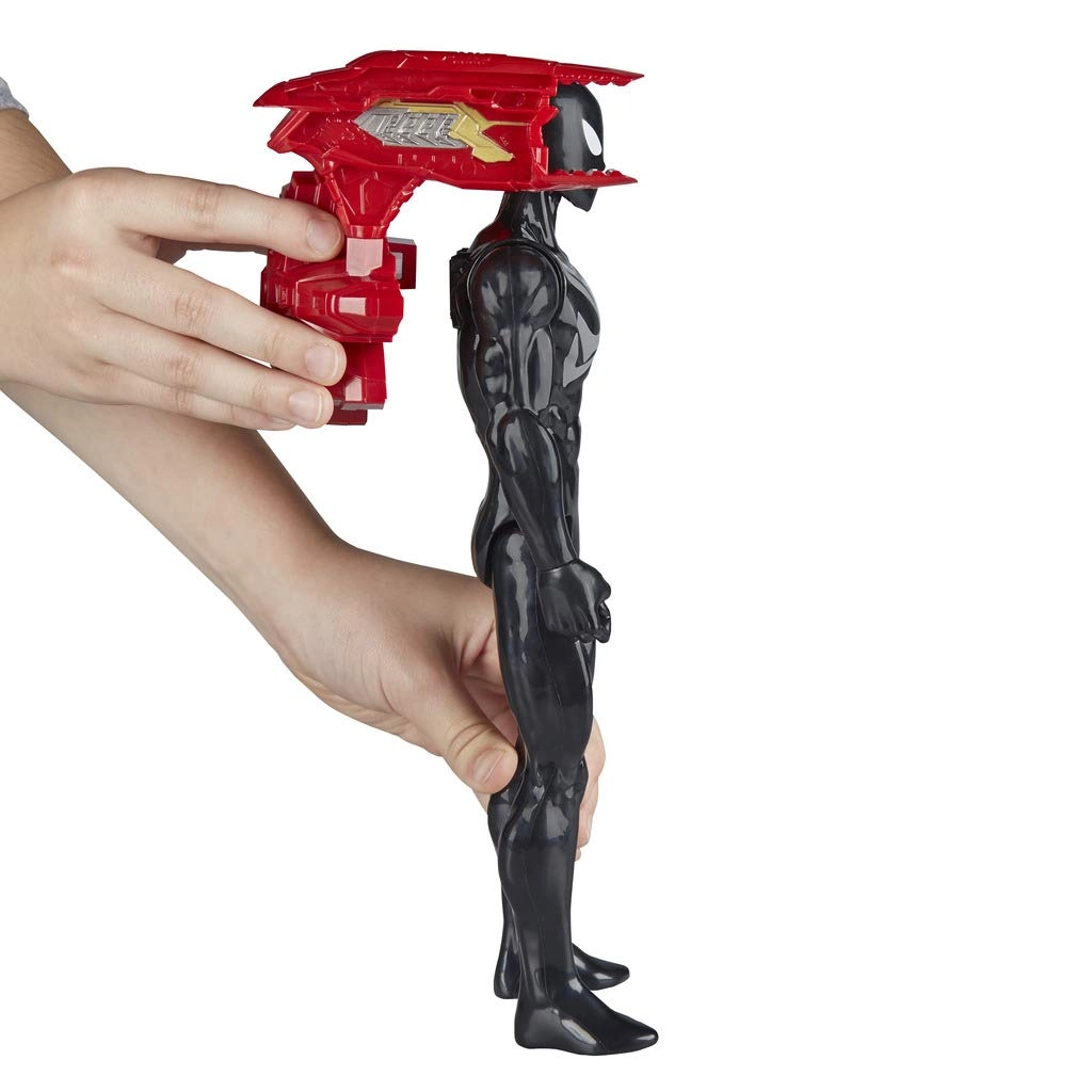 Titan Hero Series Web Warriors - Black Suit Spider-Man (TWM)