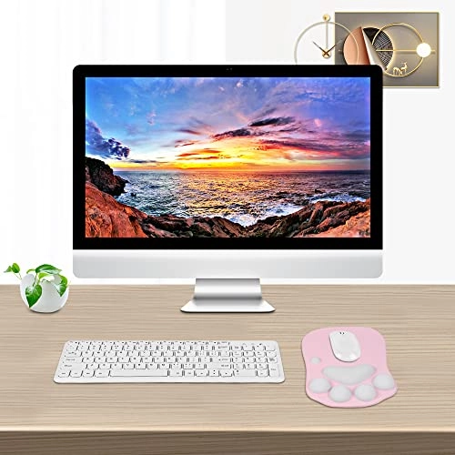 Cat Paw Mouse Pad - Wrist Support Gel Non Slip Rubber Base