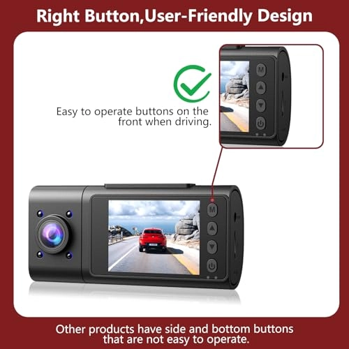 3 channel dash cam 1440P