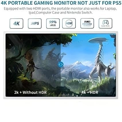 Portable Monitor - 15.6 Inches 3840x2160