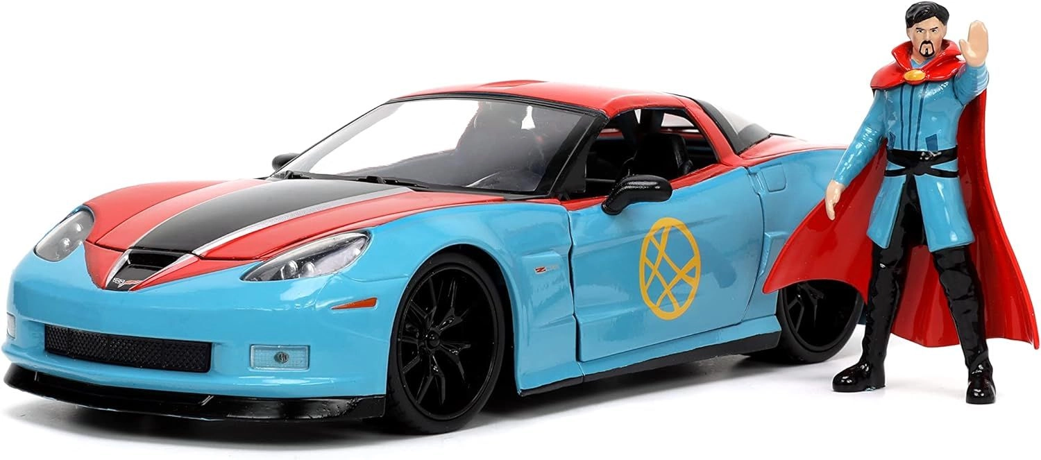 Jada Doctor Strange Chevy Corvette - 2006 Z06 Die-cast