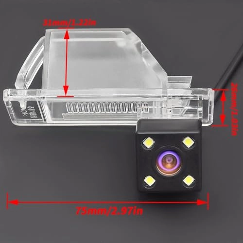 Reversing Camera - Night vision 728 x 582 pixels