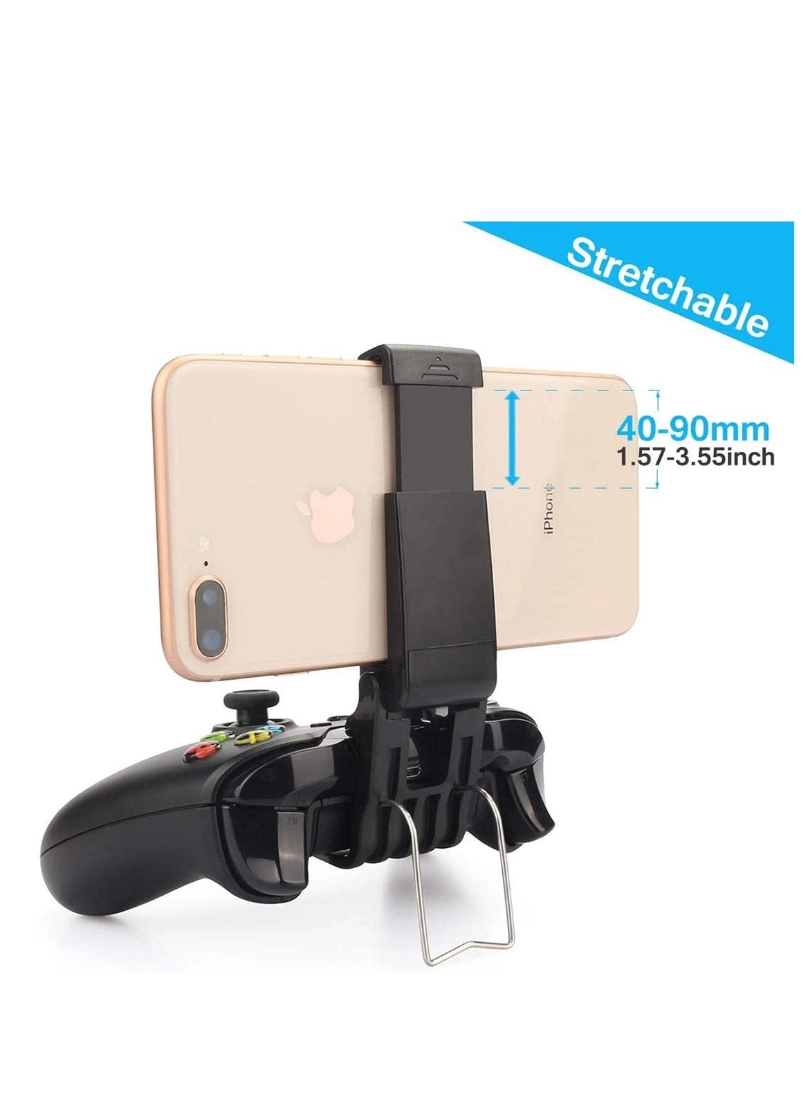 Controller Phone Mount Clip - Foldable 160-degree Viewing Angle for Xbox One