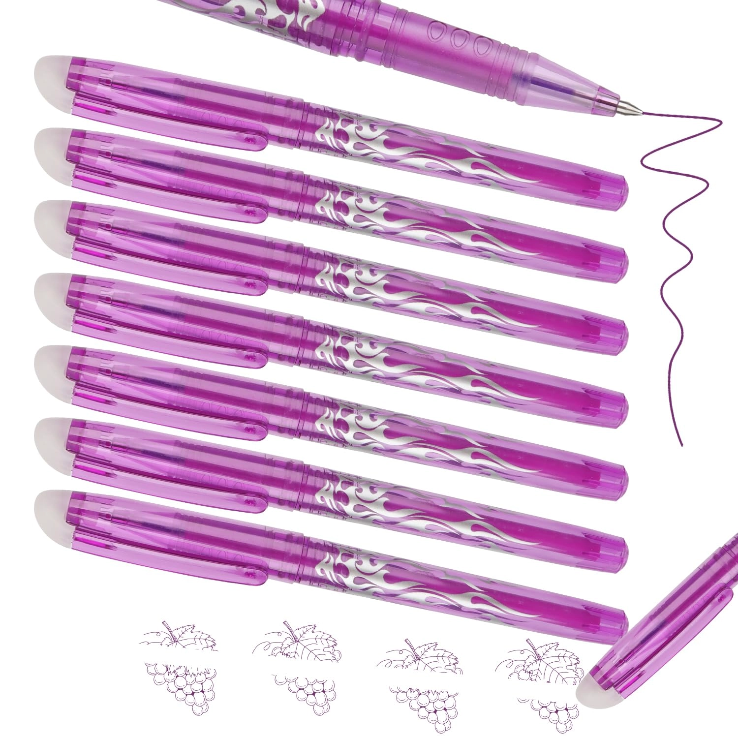 Erasable Gel Pens - 7PCS 0.5mm