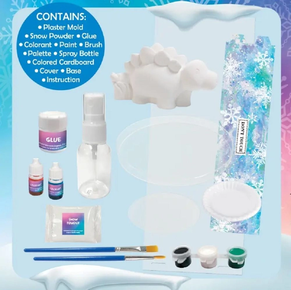 3D Plaster Dinosaur Frame - 6+ years