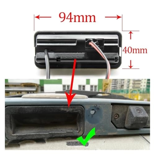 Reversing Camera - Universal RCA connector 680*480 720P