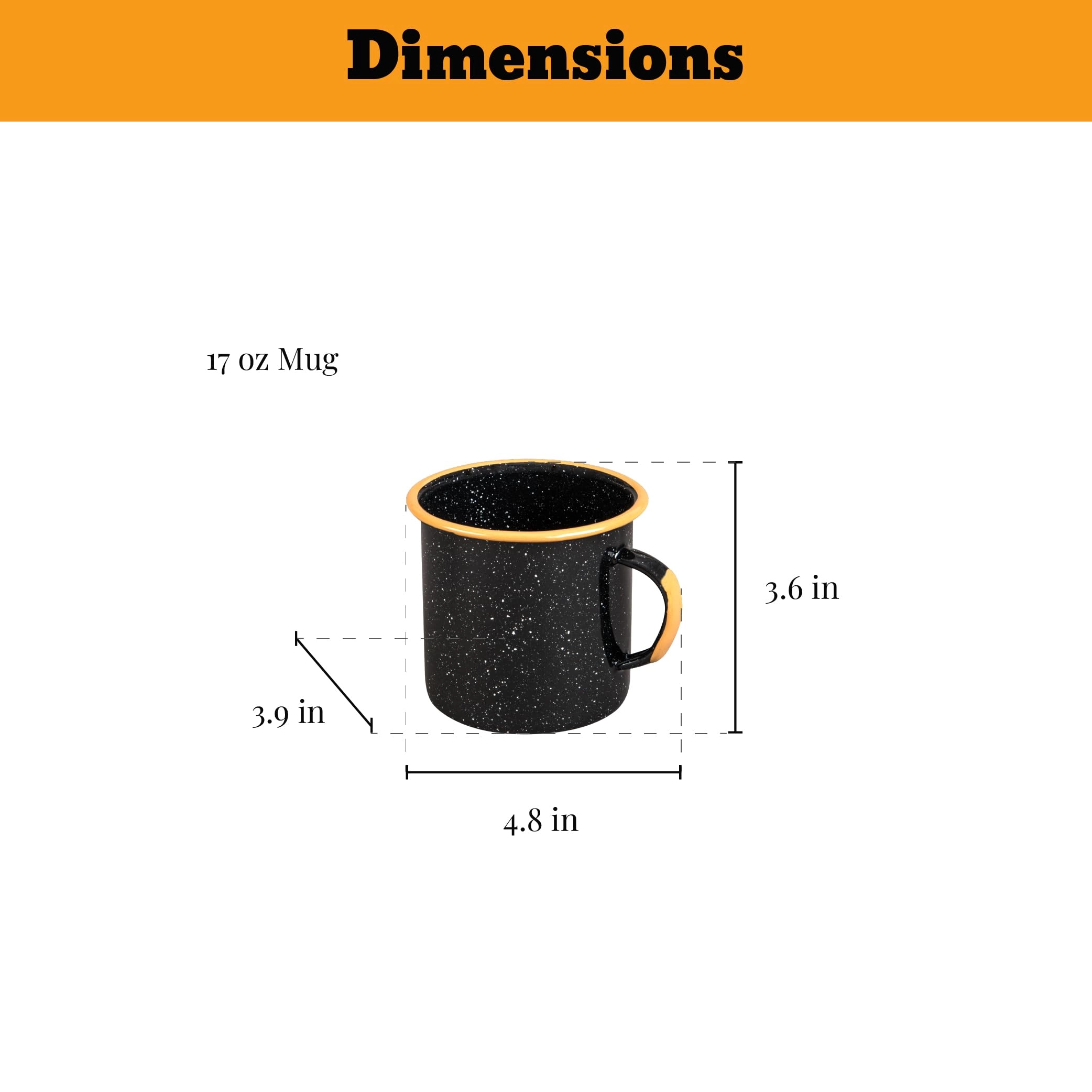 Outdoor Coffee Boiler Set - 8 Cups Enameled Steel