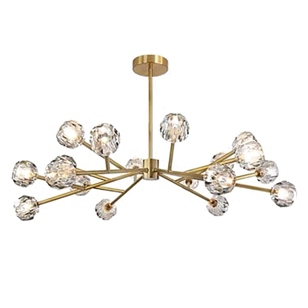 Molecular Crystal Chandelier - Copper 15 heads