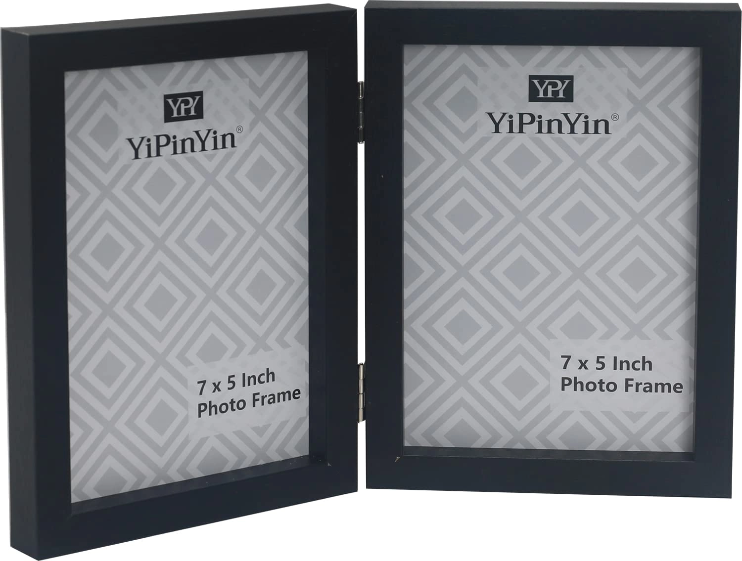 Hinged Double Photo Frame - 7x5'' 2