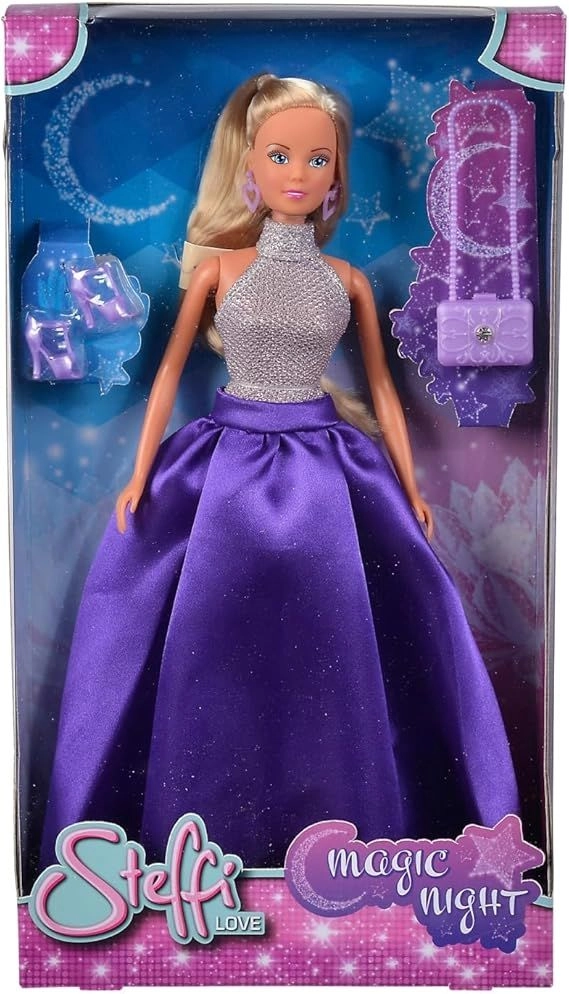 Steffi Love Dressing Doll - 29cm Purple Ages 3+