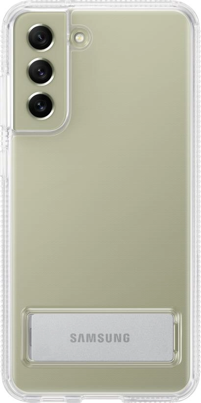 Clear Standing Cover Galaxy S21 FE - Thermoplastic Polyurethane Case