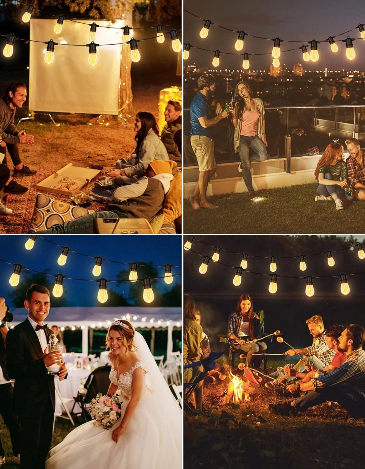 Outdoor String Lights - 10 Meter 20 LED