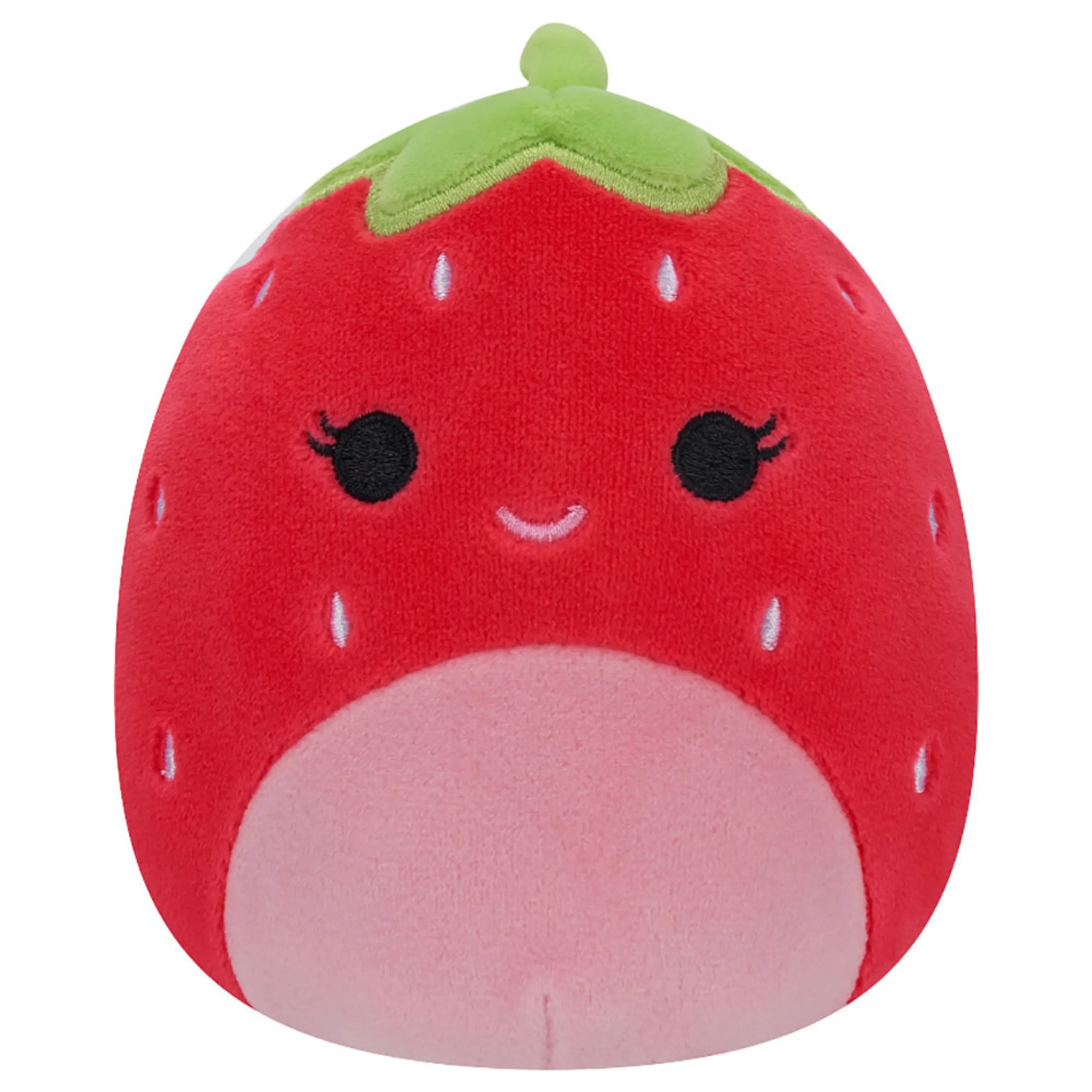 Strawberry & Amelie Strawberry Milk Flipable Plush Toy 12.7 cm
