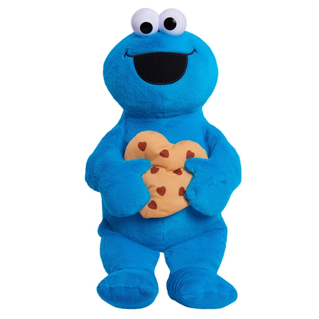 Just Play Cookie Monster - 15-inch Blue Plush