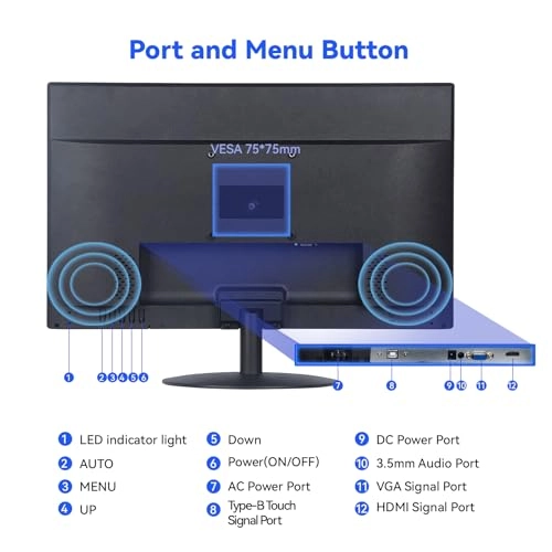 EU-21.5-Touch-1080 - 21.5 Inches 1920 x 1080 Pixels