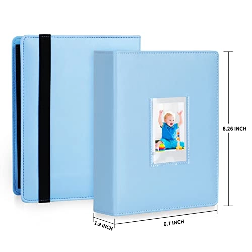 2x3" 288 Pockets Faux Leather Photo Album