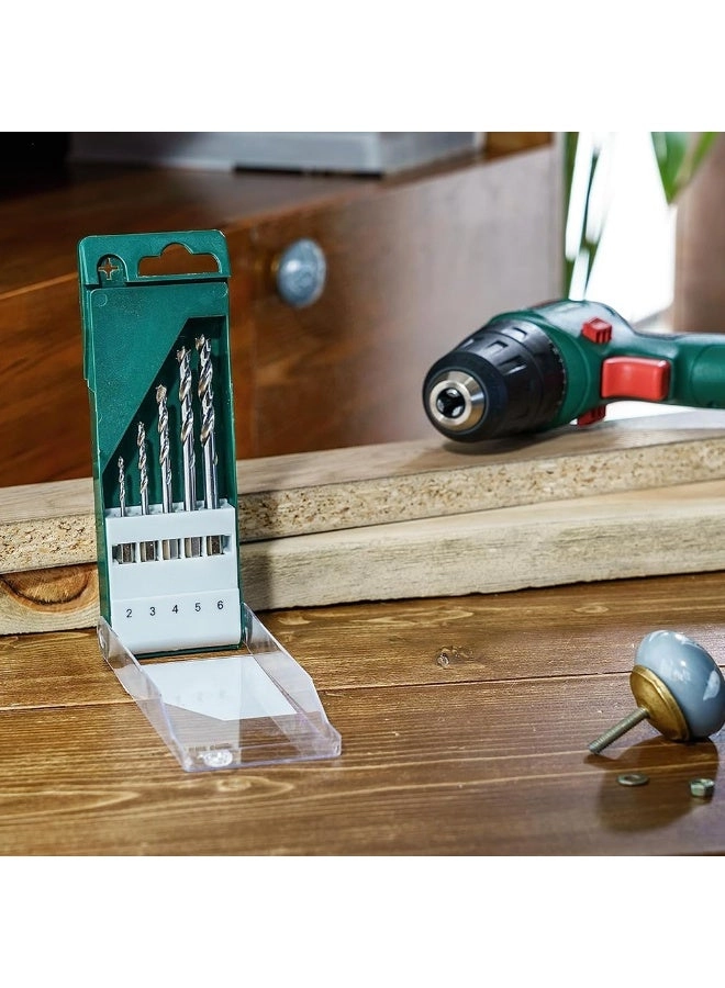 Brad Point Wood Drill Bit Set - 5 piece(s)
