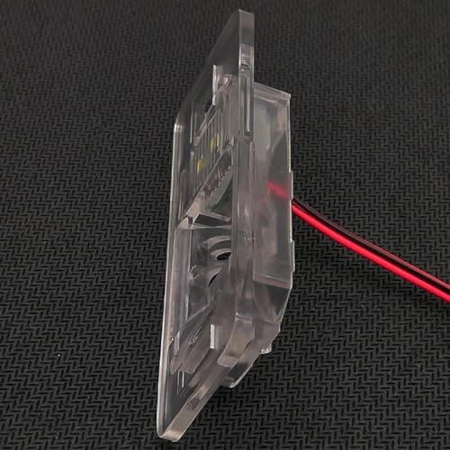 Rear View Camera Bracket - License Plate Lights Housing 5 Pieces