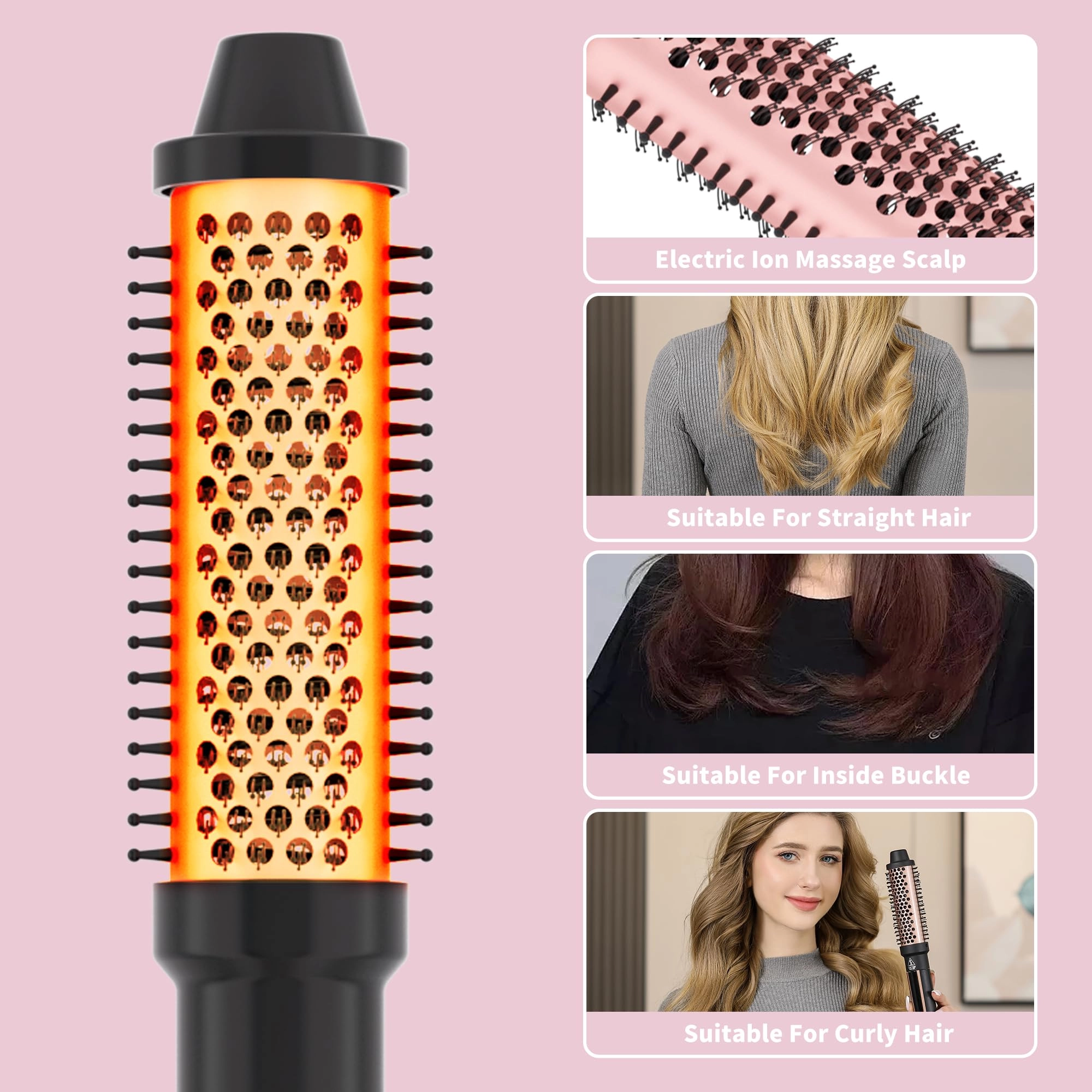 5-in-1 Curling Iron - 1.49inch 0.35"-1.25"