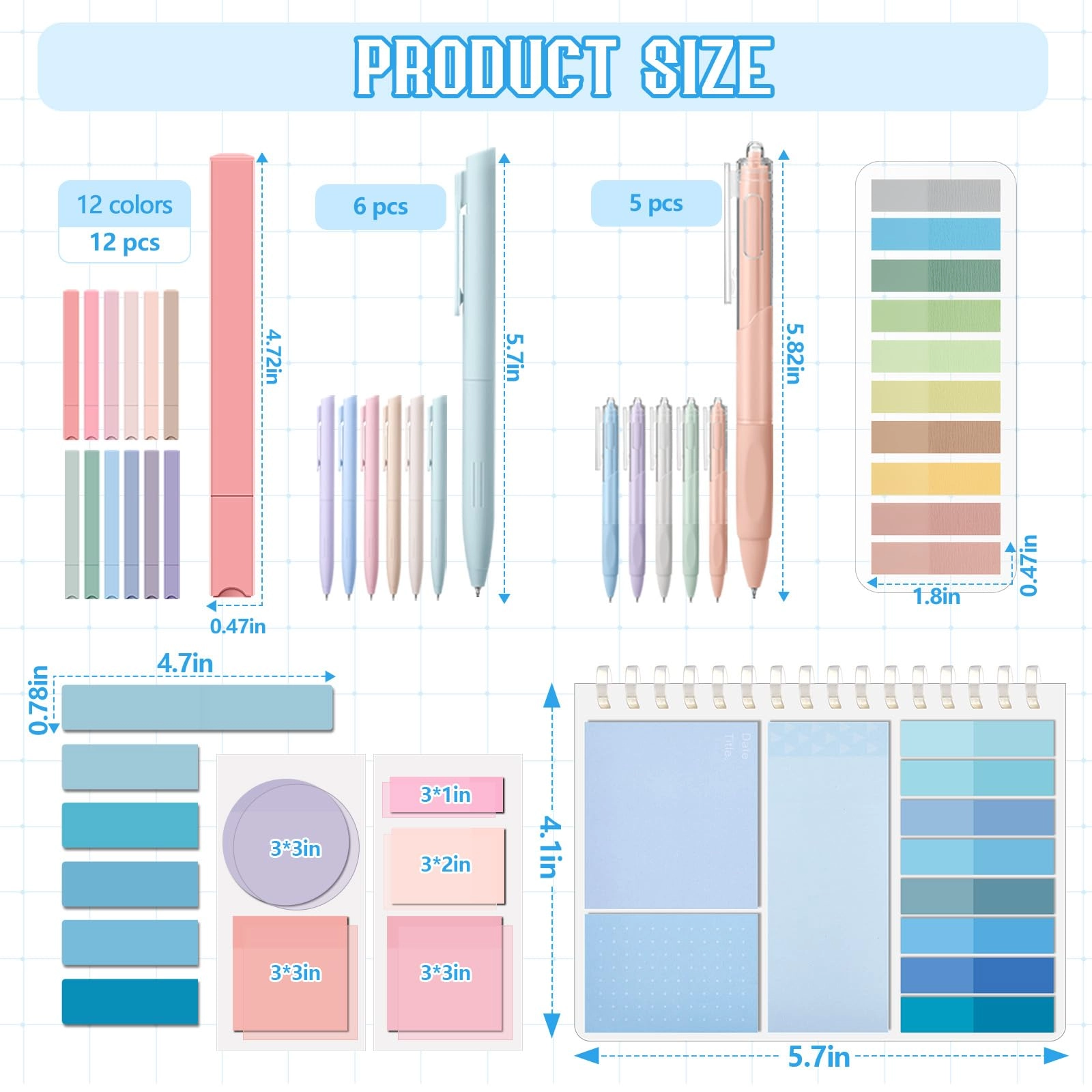 Book Annotation Kit - 41 piece(s)