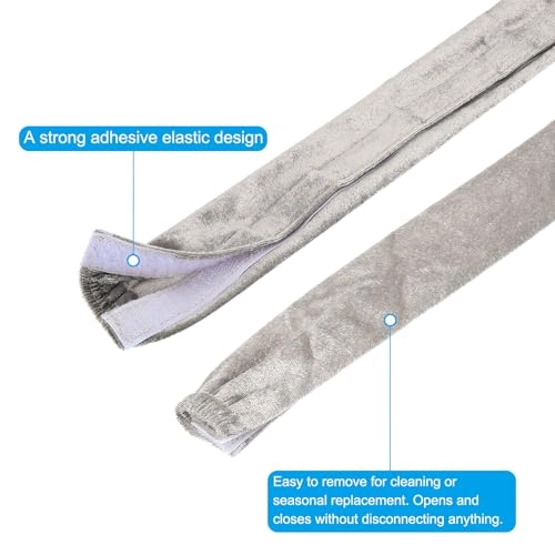 Chandelier Rope Chain Cover - 1.97 Inch 6 ft Apricot