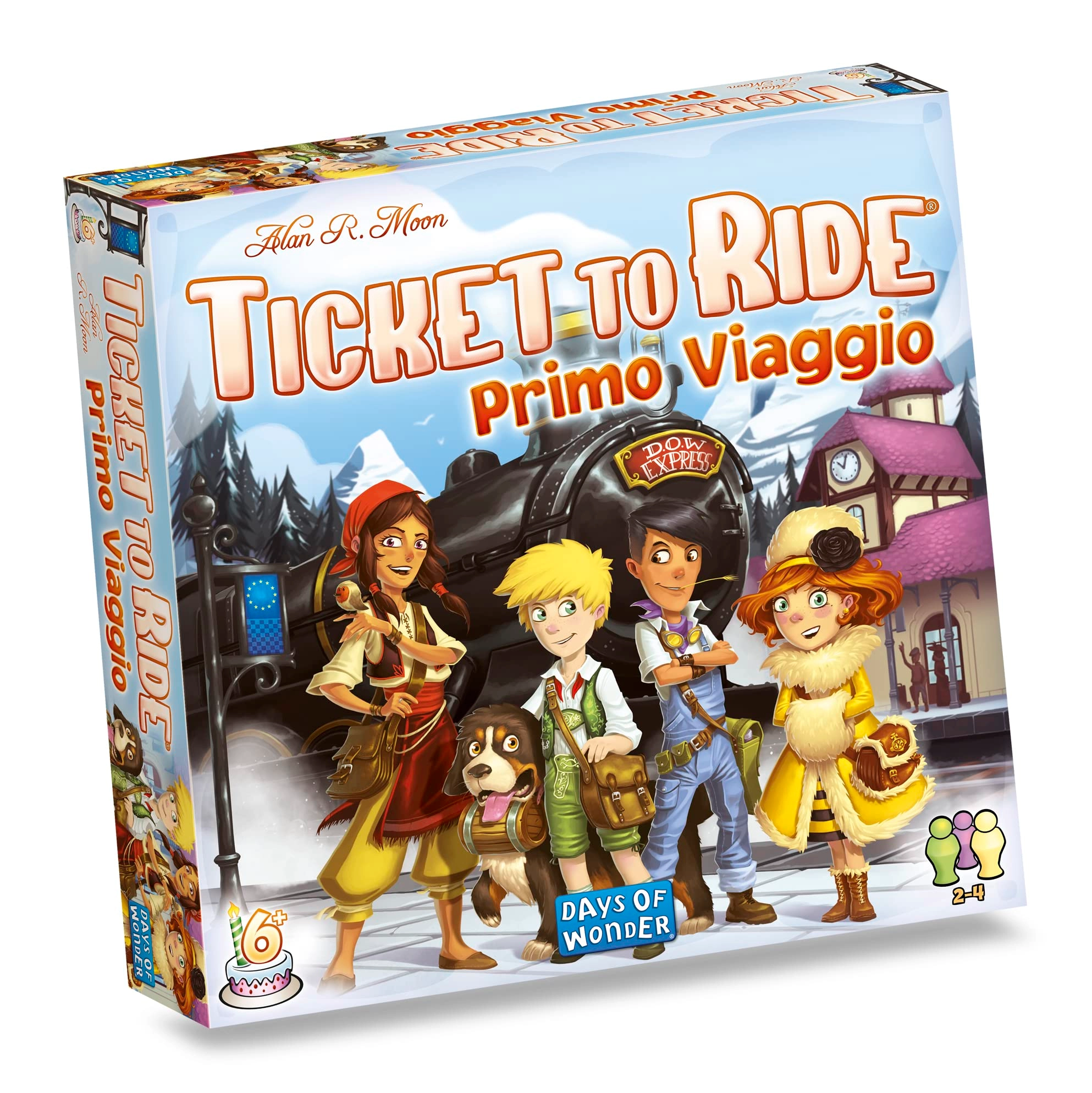 Asmodee Ticket To Ride: Primo Viaggio (Italian)